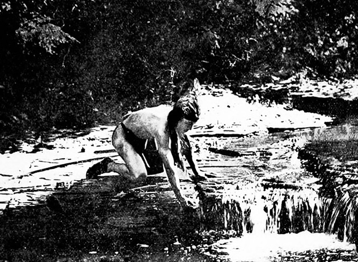 The New York State Iroquois man - 1908