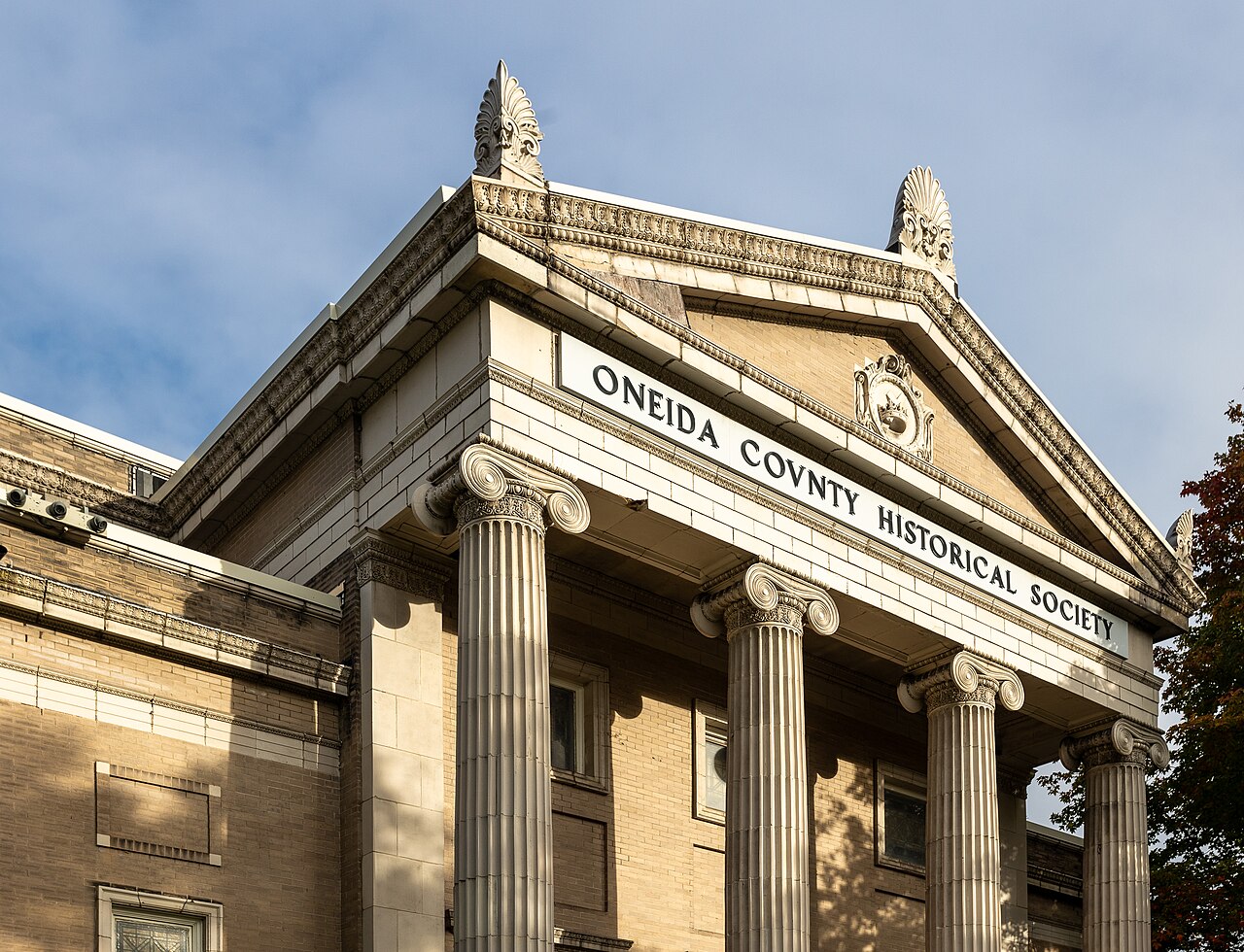 Oneida County Historical Society Detail, Utica, New York