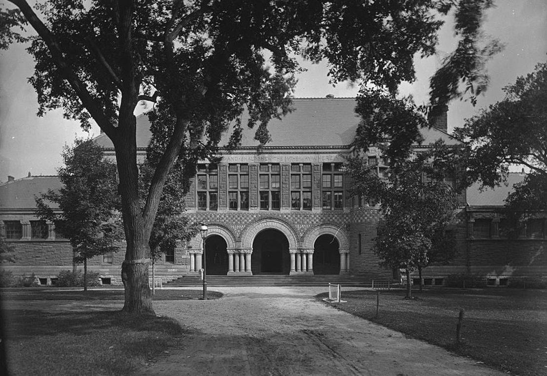 The Law School, Harvard College - 1890