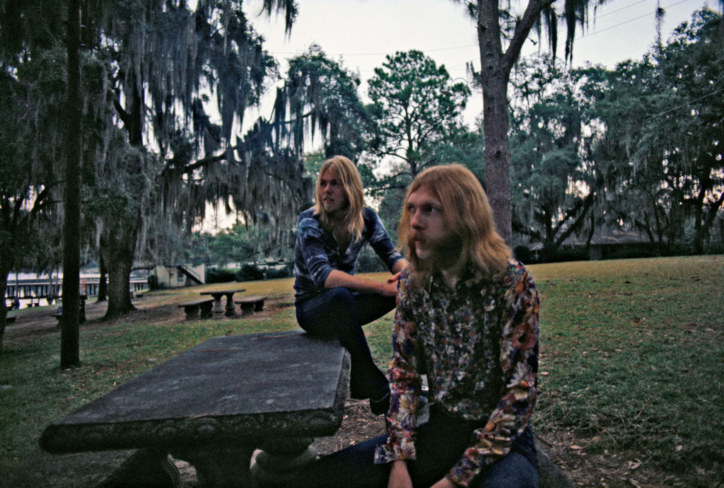 Photo of Allman Brothers October 16, 1970, Alabama