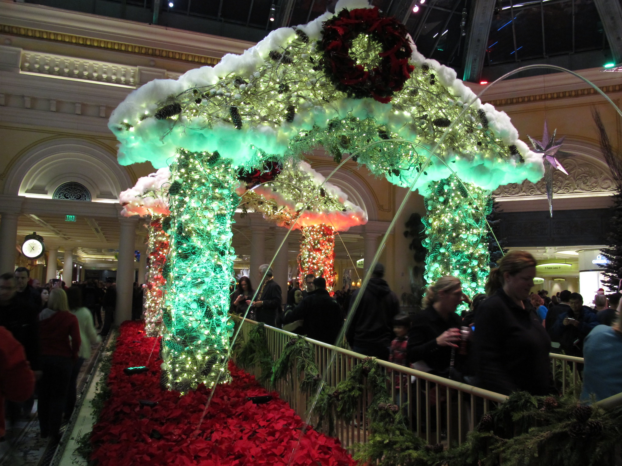 Christmas Display, Bellagio Conservatory, Las Vegas, Nevada - 2011