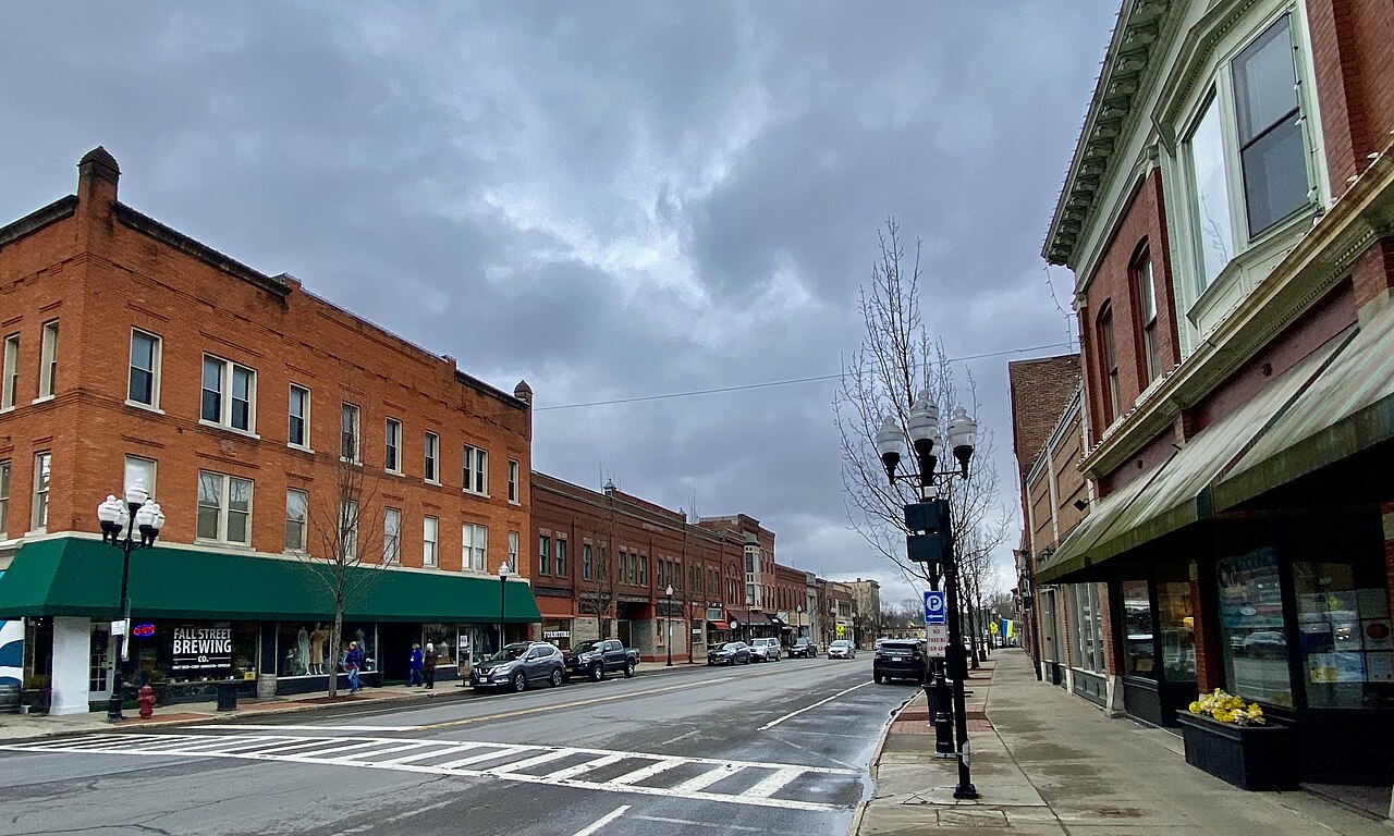 Fall Street, Seneca Falls, New York