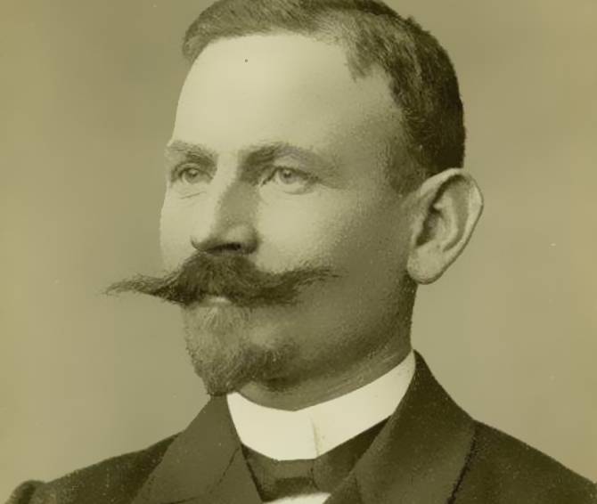 Captain H Brunswig portrait