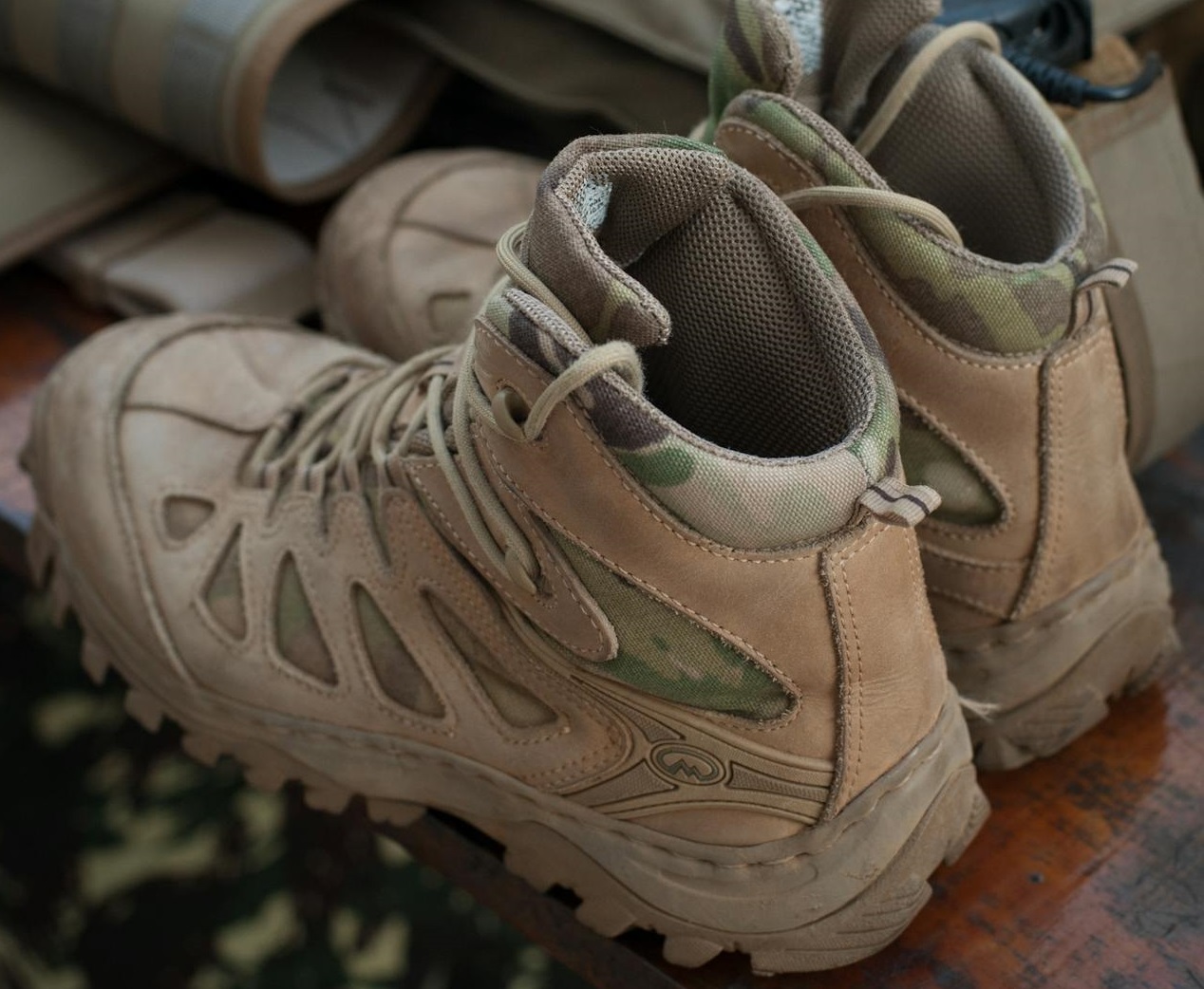 Close-up of Hiking Shoes