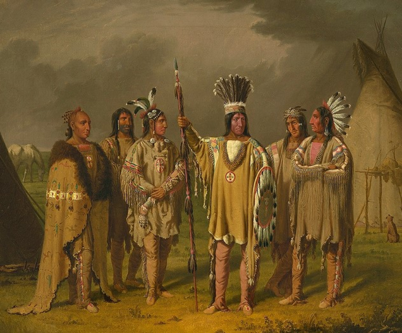 Six Blackfeet Chiefs