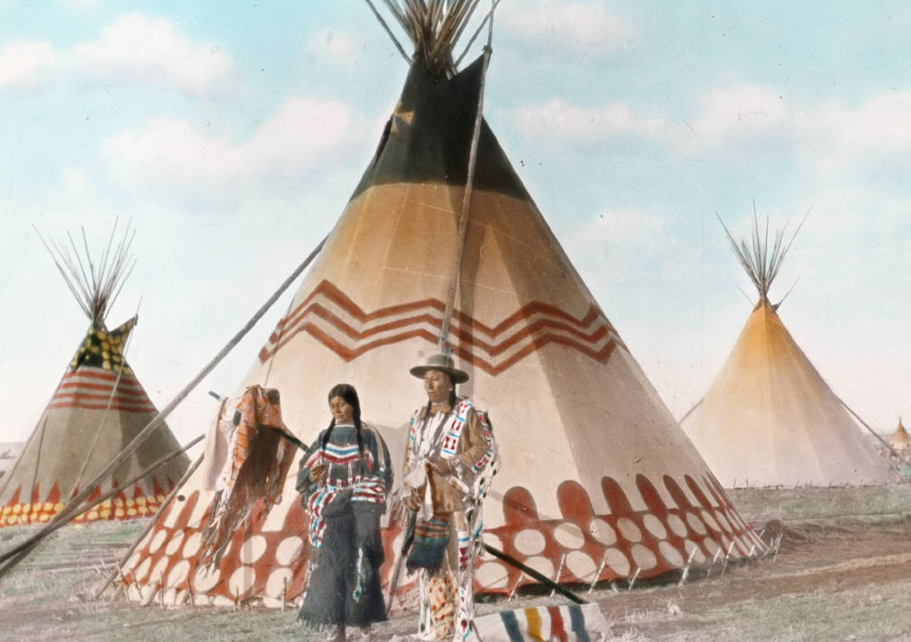 Blackfoot couple