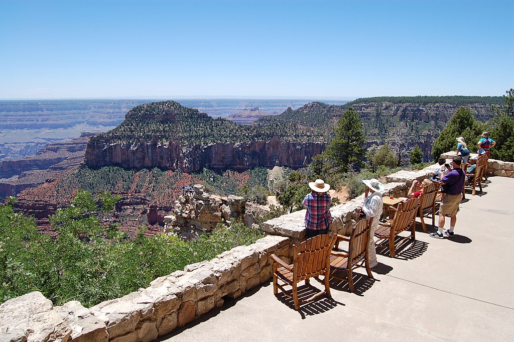 Photo of the Grand Canyon Lodge on the North Rim of Grand Canyon