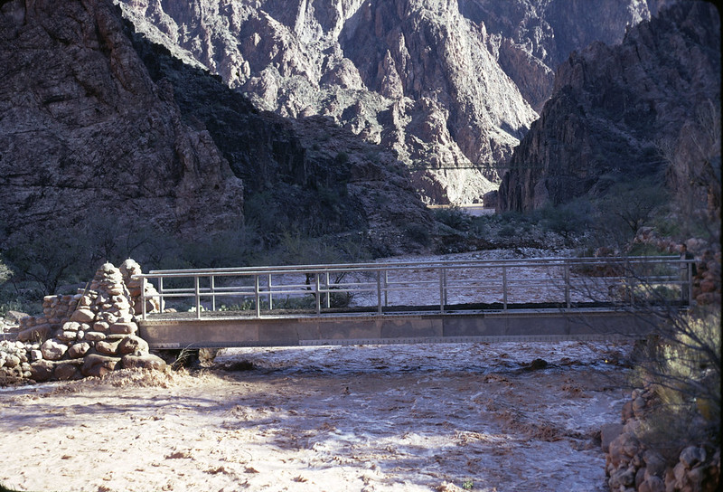 Grand Canyon Flood of 1966 Bright Angel Creek