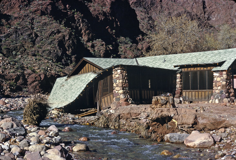 Grand Canyon Flood of 1966 Bright Angel Canyon
