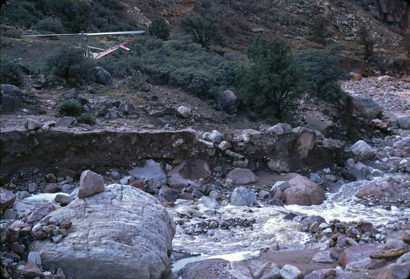 Grand Canyon Flood of 1966 Bright Angel Canyon