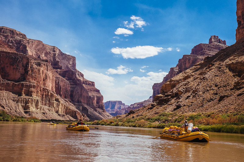 Landscape Photo of the Colorado River and Grand Canyon