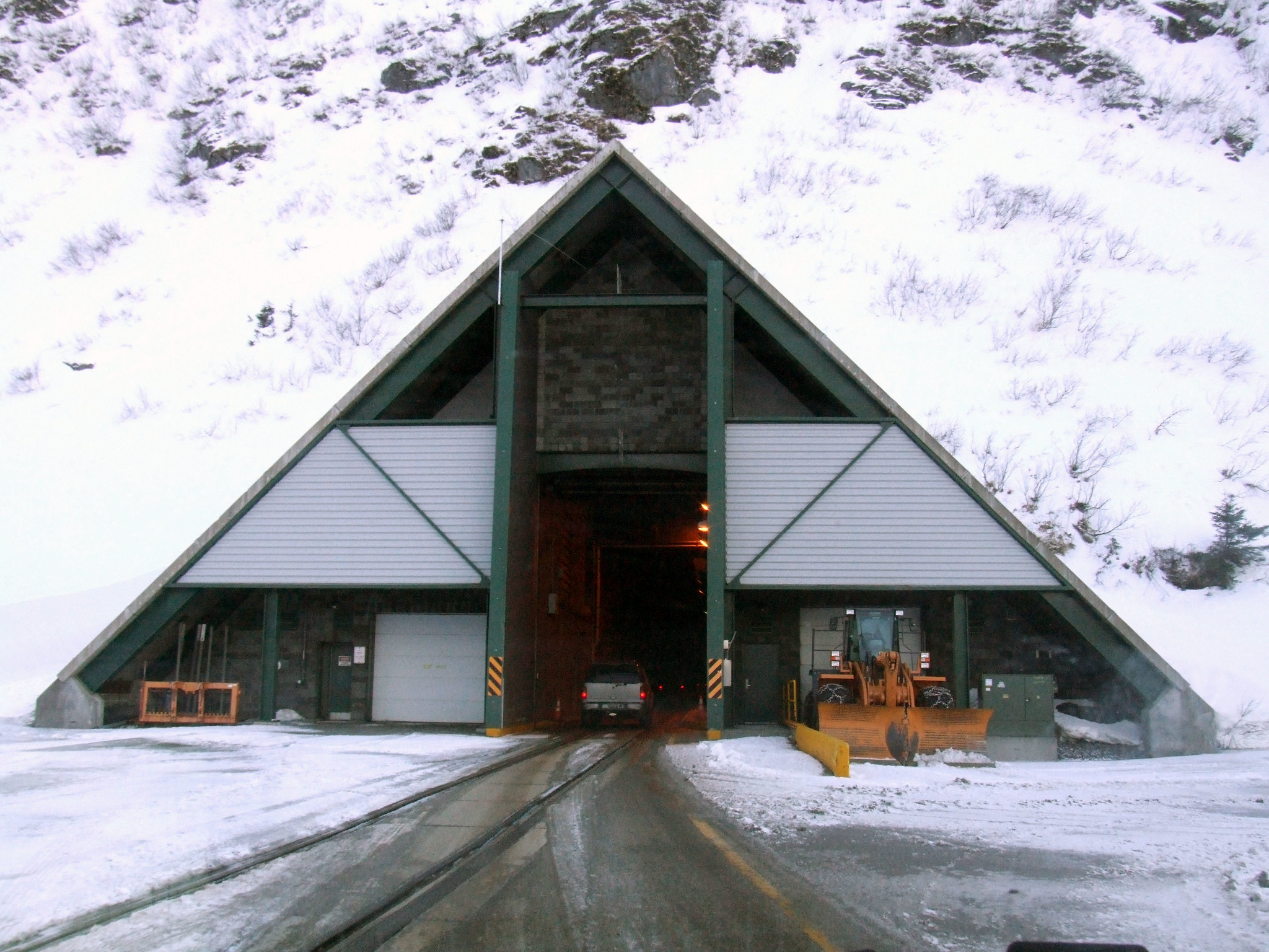 Whittier   Alaska tunnel