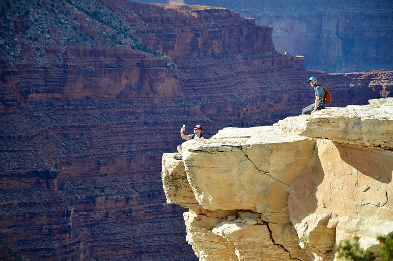Landscape Photo of the Grand Canyon, Guys On The Edge Of The Grand Canyon