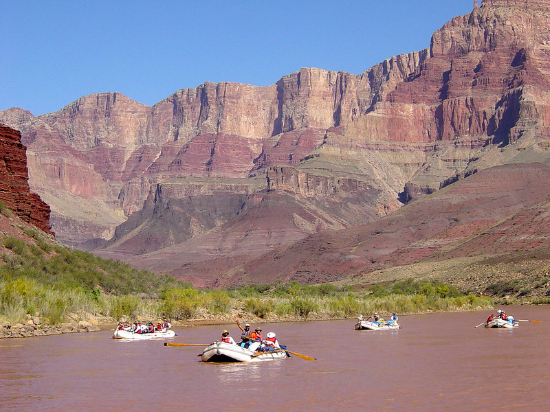 Grand Canyon_Oar Boats on Colorado River