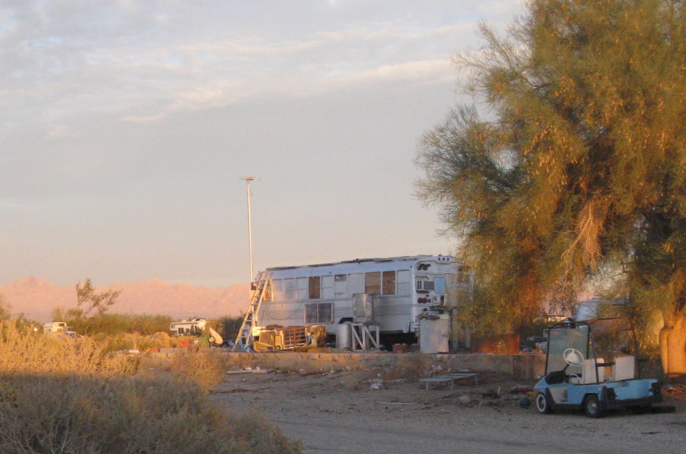 Slab City in Niland, CA - 2010