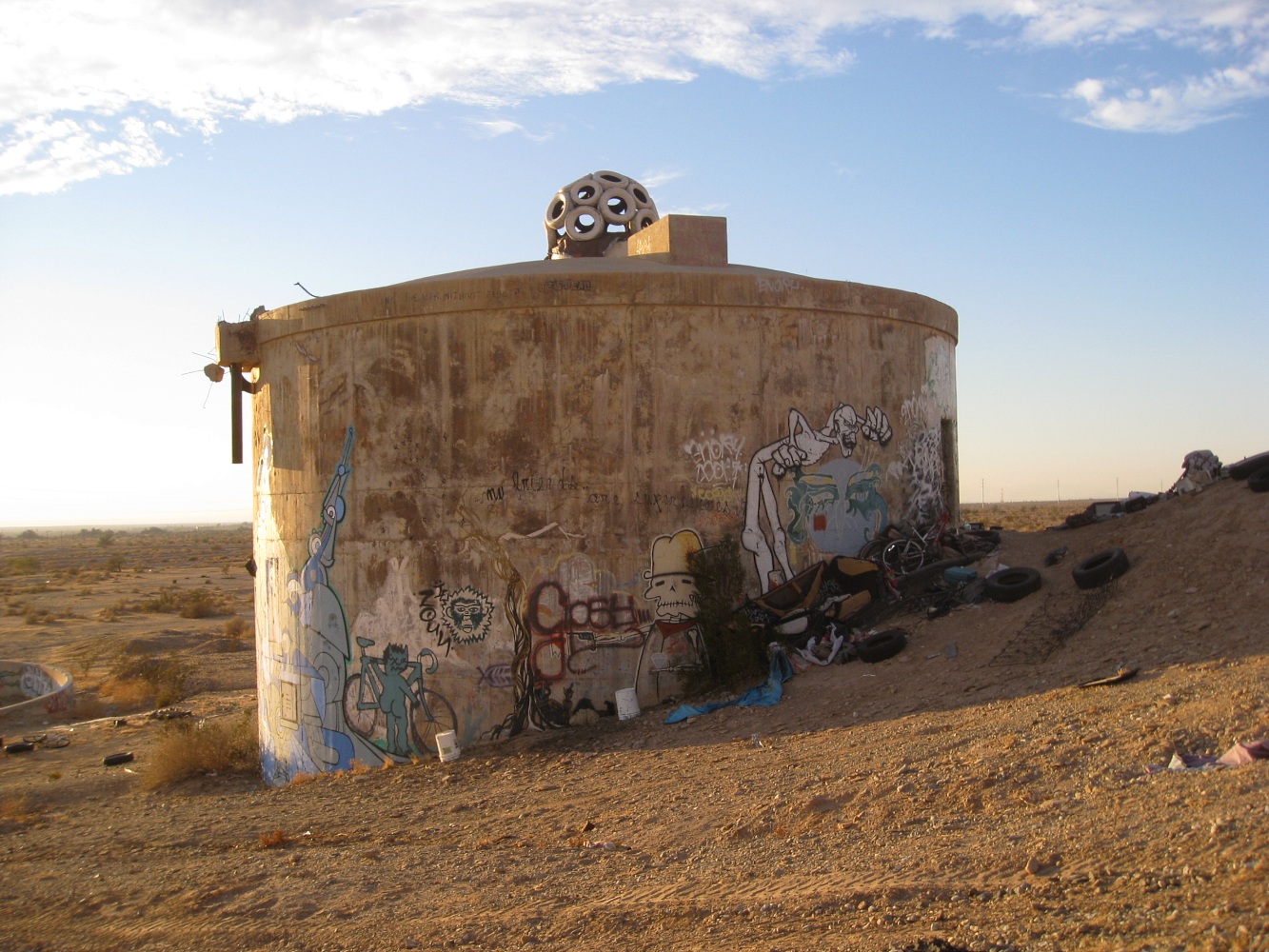 Slab City in Niland, CA - 2010