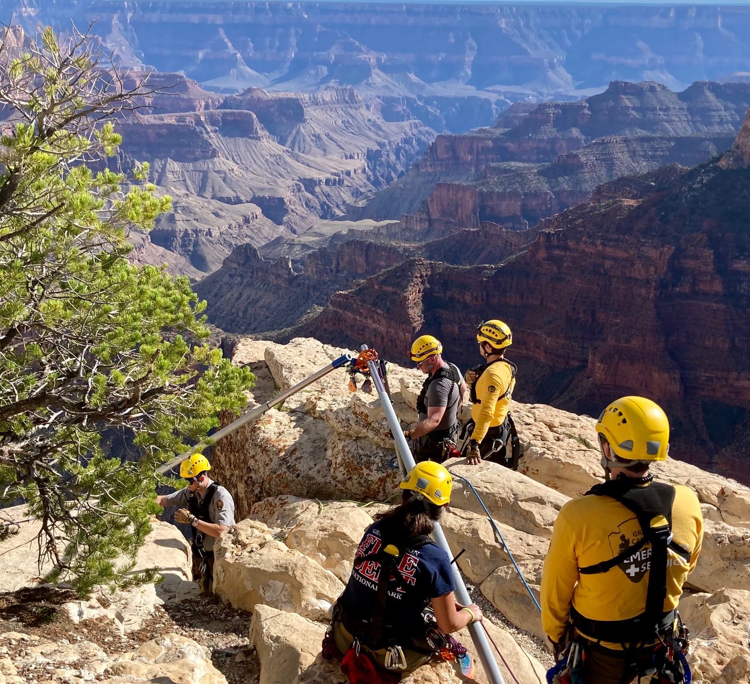 Bright Angel Point Search and Rescue Recovery-August