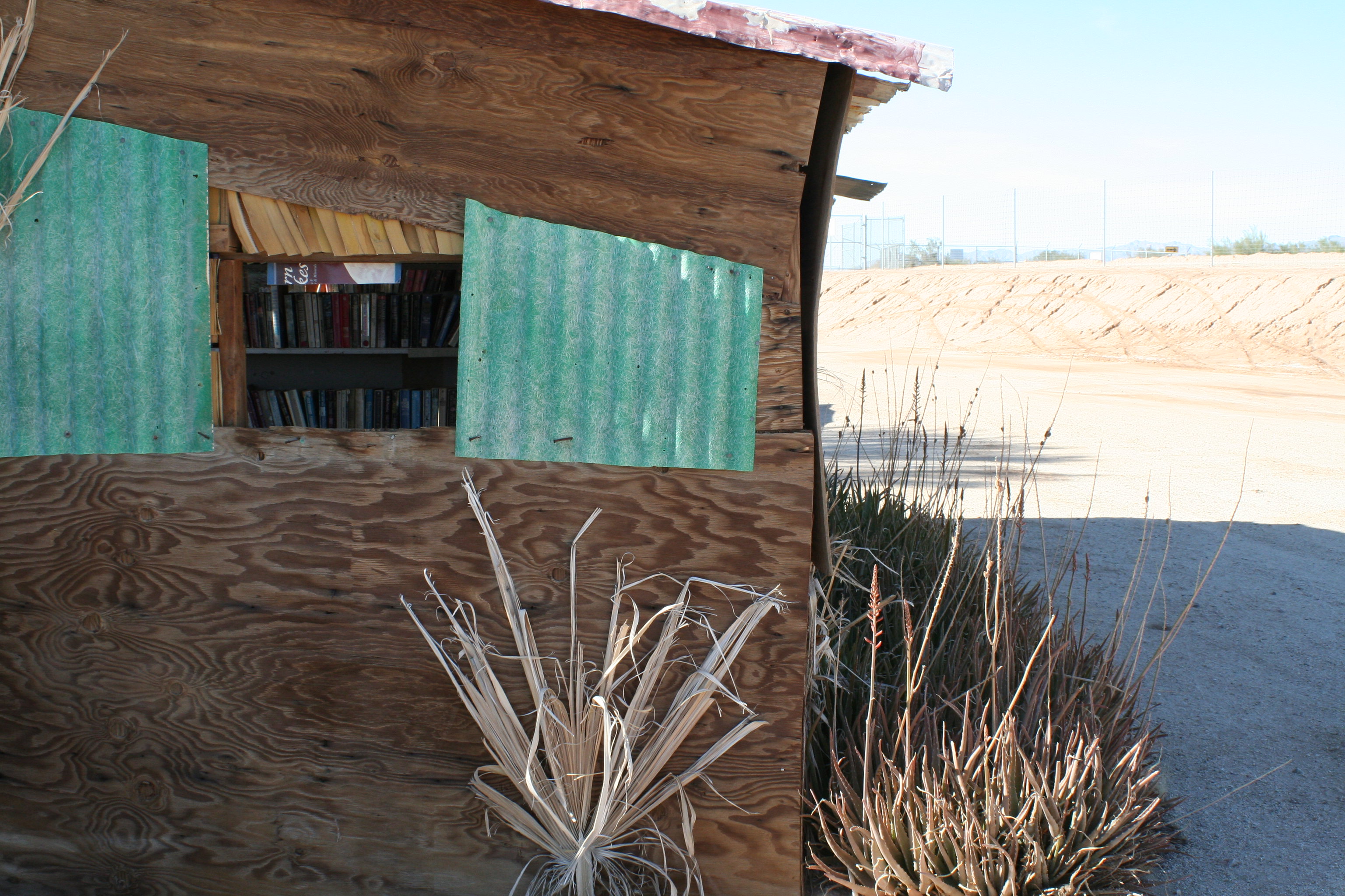 Lizard Library, Slab City - 2011