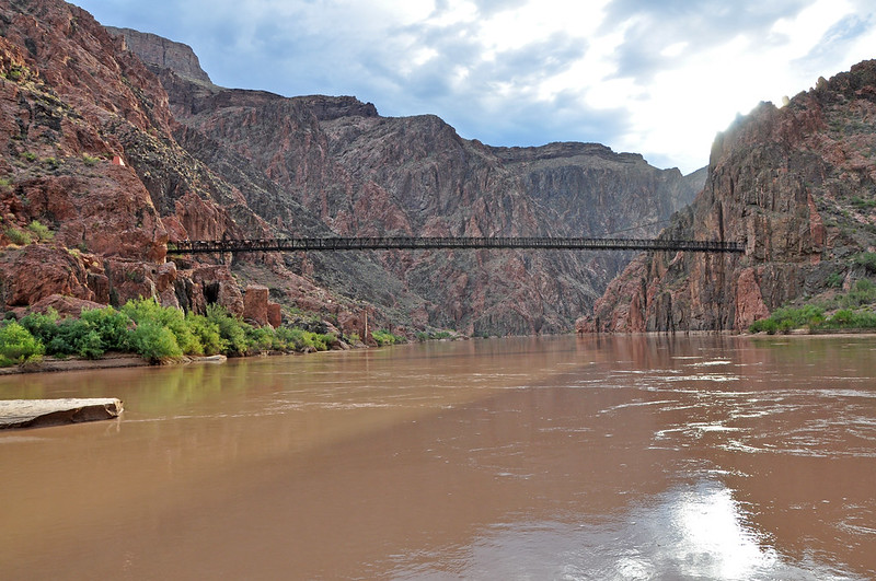 Grand Canyon National Park, Colorado River Black Bridge