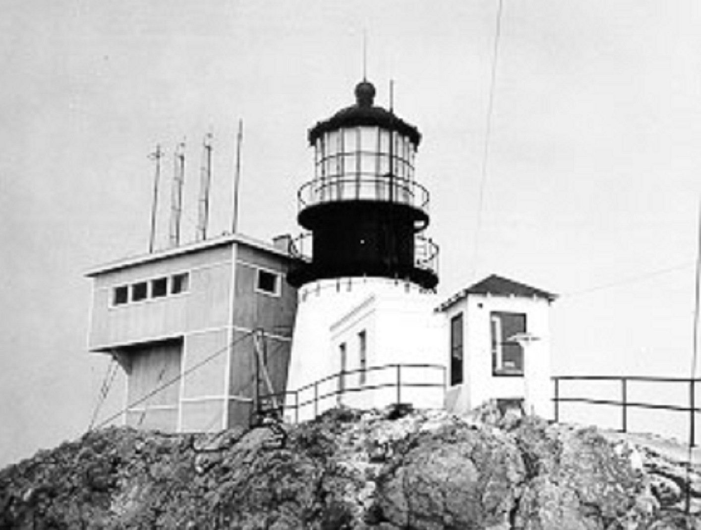 Farallon Island Light is a lighthouse on Southeast Farallon Island, California - 2008