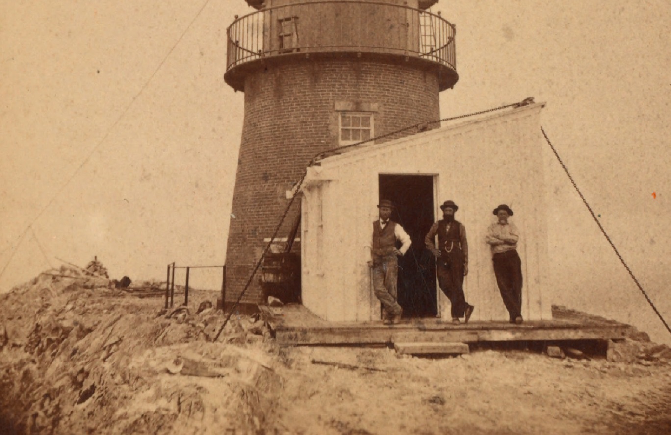 Light-house at Farallon Islands, Pacific Ocean - 1878