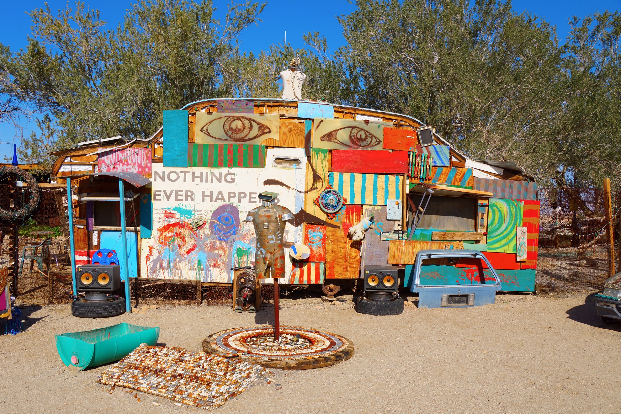 Slab City, California, USA, March 2015