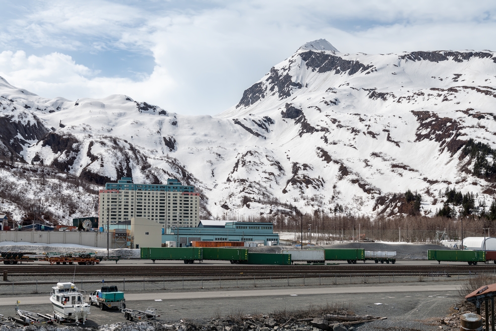 The Begich Towers Condominium building