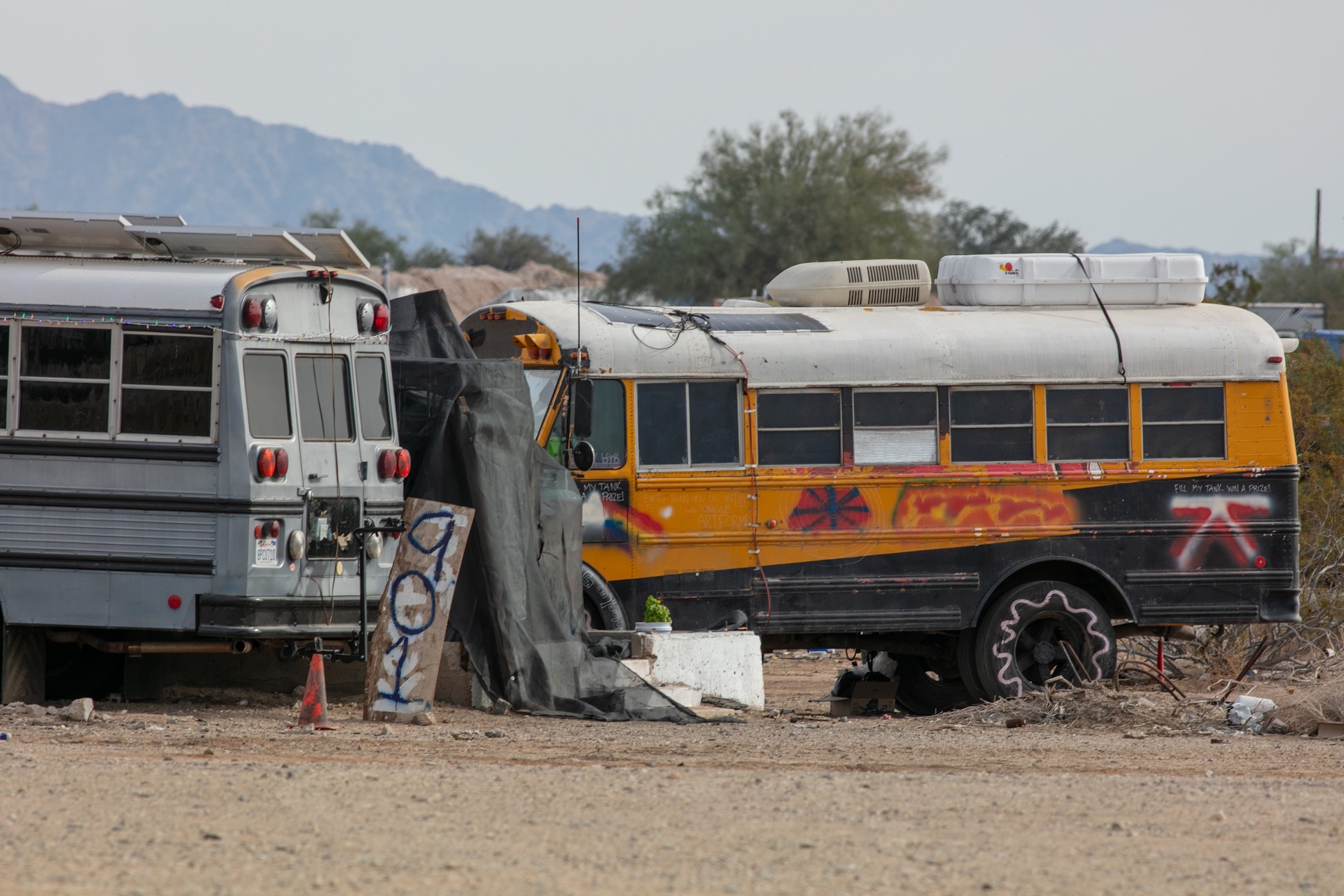 Slab, City, December 27, 2023: The Famous Slab City, California