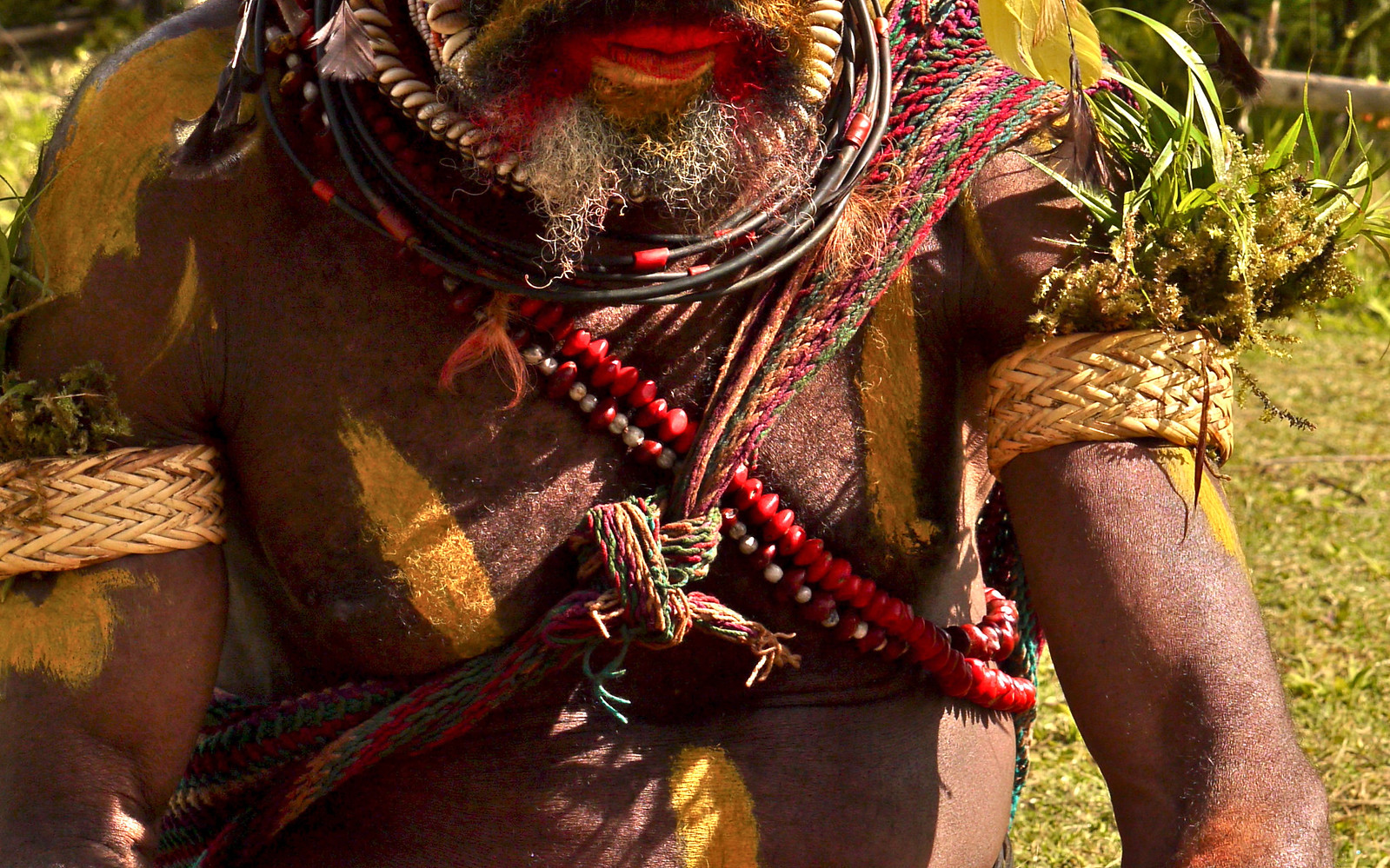 man from  the Huli tribe