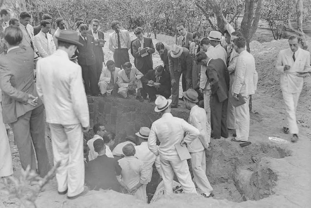 Exhumation of body - 1940