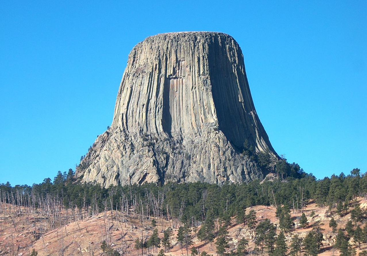 Devils Tower National Monument Wyoming November 2011.