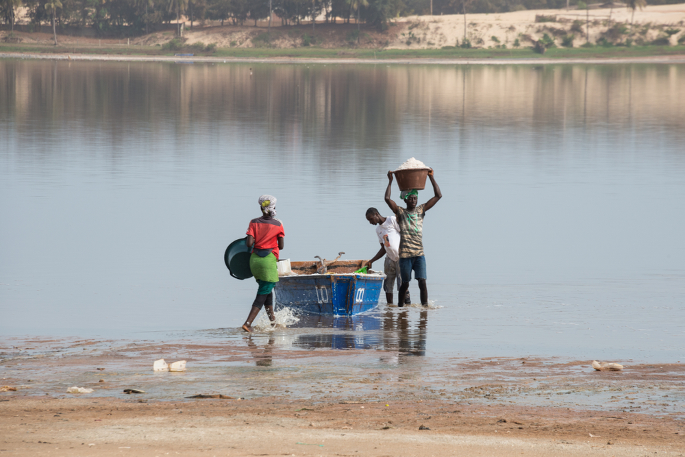 Lake Retba Senegal