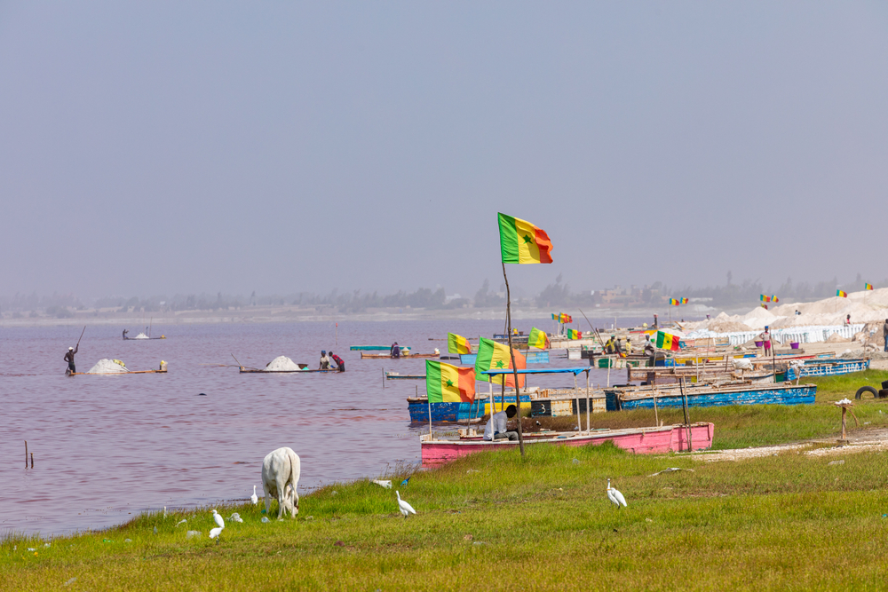 Lake Retba Senegal