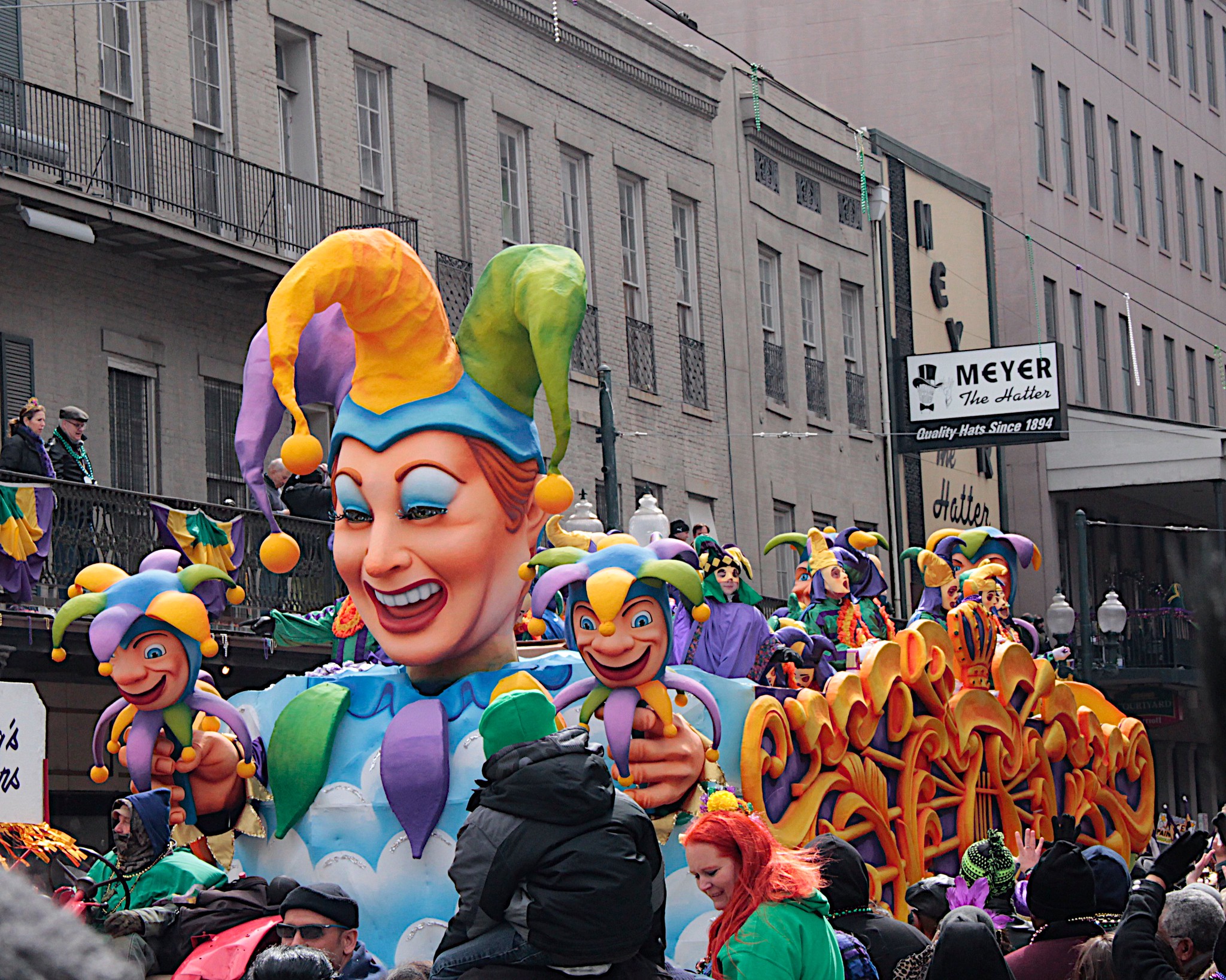 Krewe of Rex Parade ,Mardi Gras - 2015