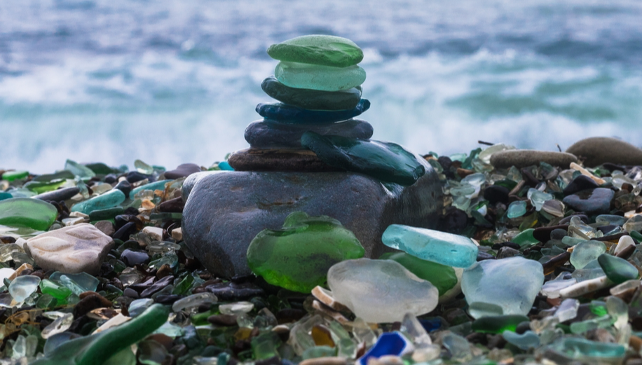 glass beaches