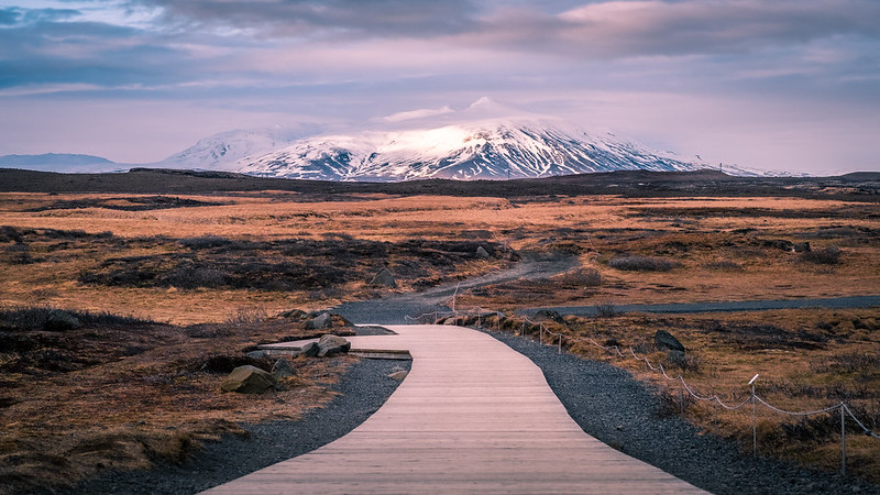 Landscape photography of Tindfjallajokull in Iceland