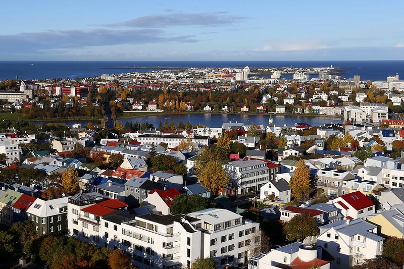 Landscape Photo of Downtown Reykjavik