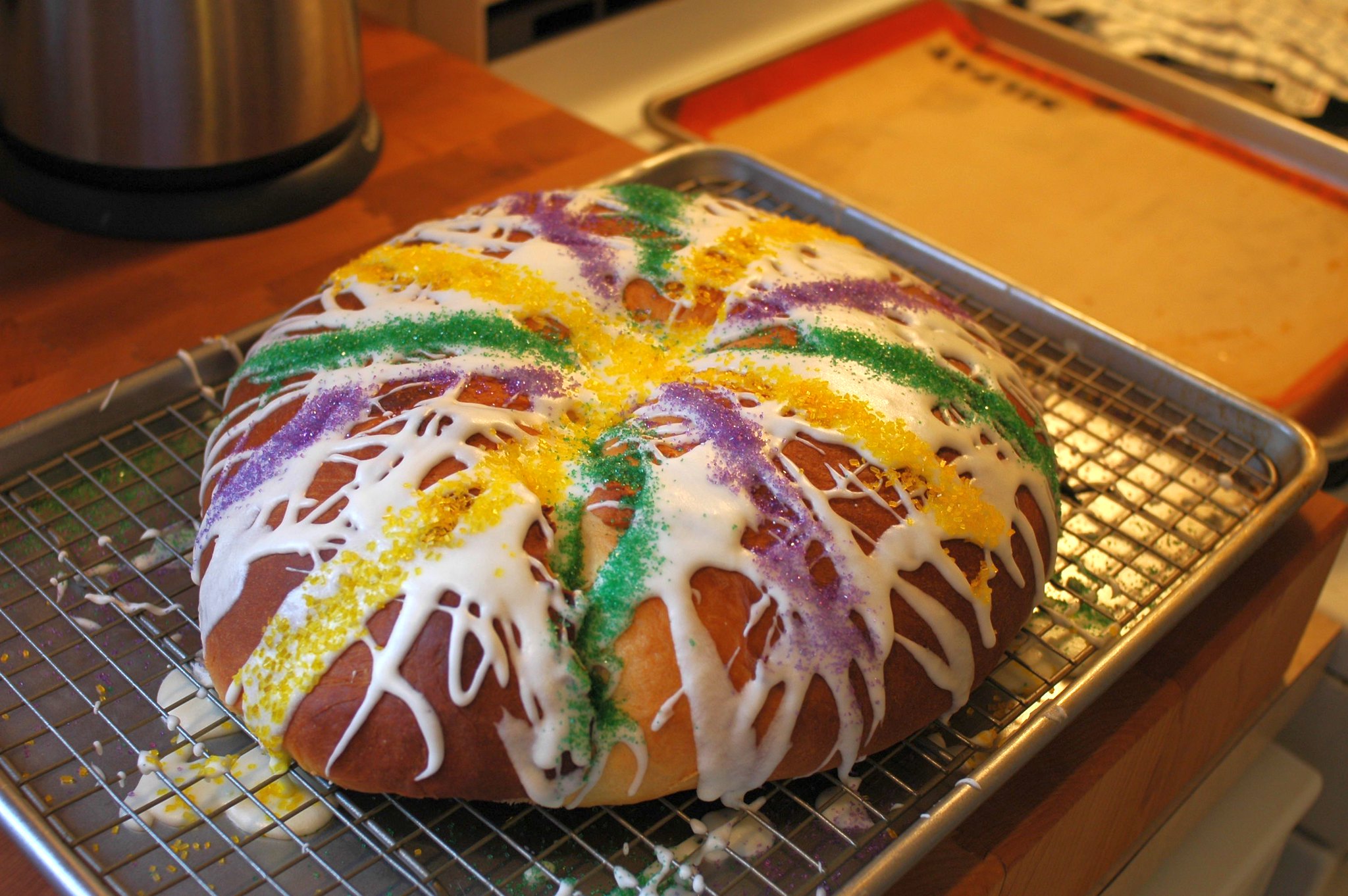 King Cake of Mardi Gras - 2010
