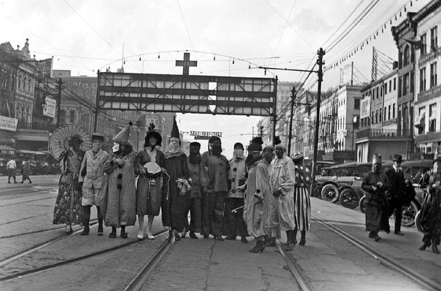 Mardi Gras Day, Canal Street, New Orleans - 1919