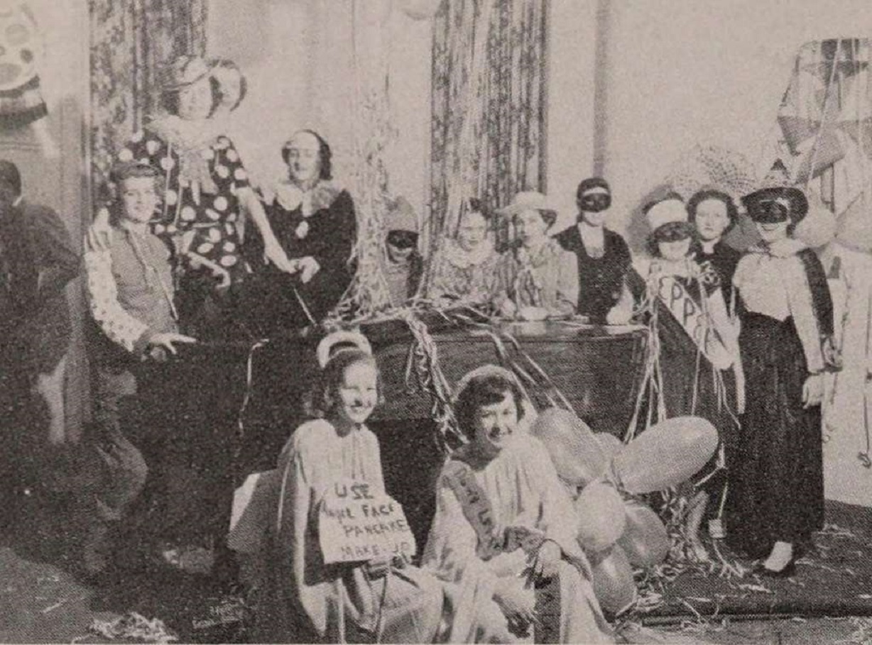 New Orleans Charity Hospital School of Nursing Mardi Gras Dance - 1951