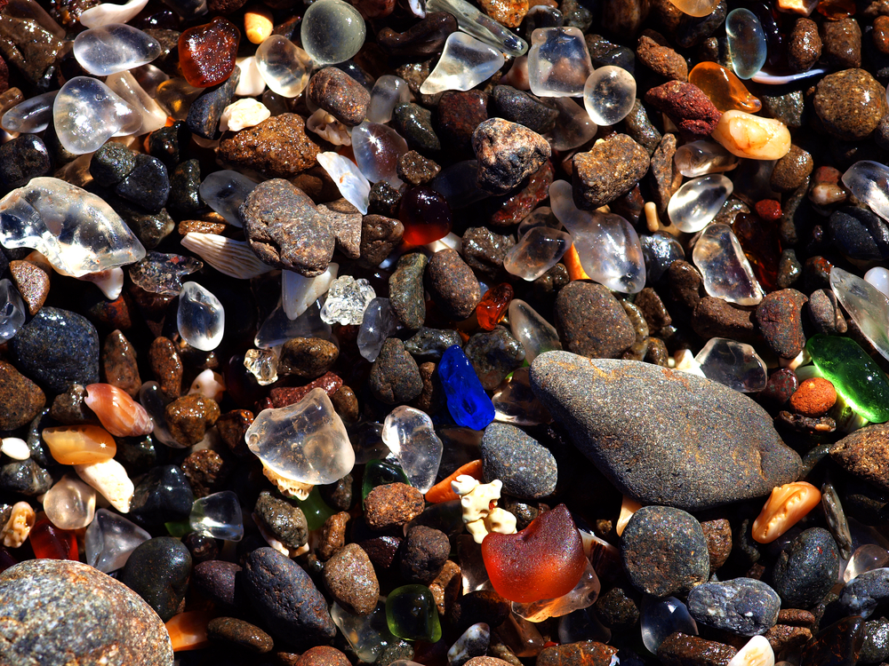 Glass beach