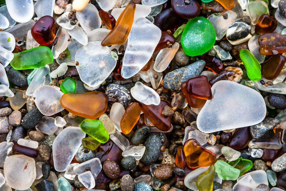Glass Beach in Fort Bragg
