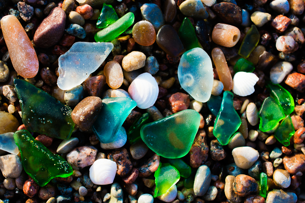 Glass beach