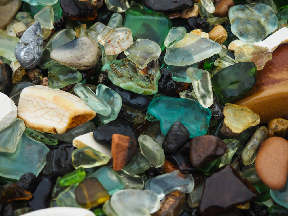 Glass beach