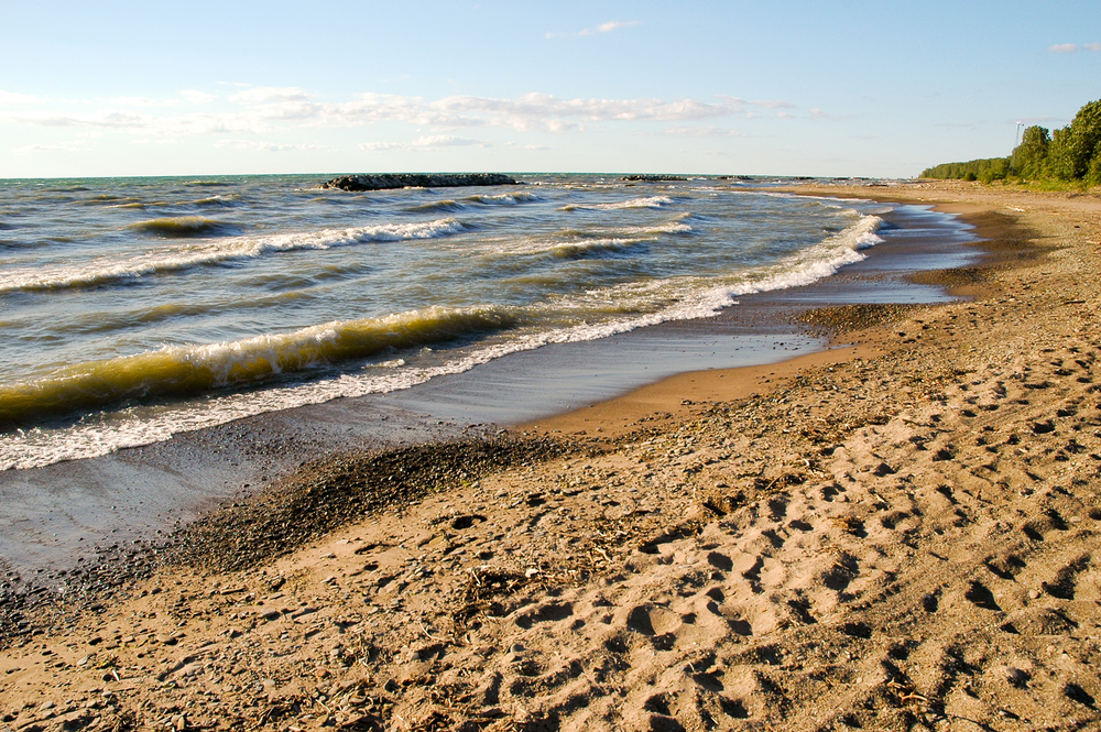Lake Erie beach