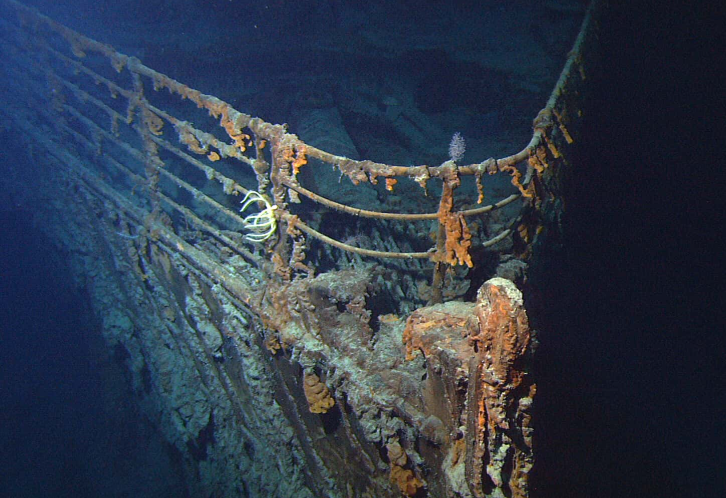bow of the RMS Titanic