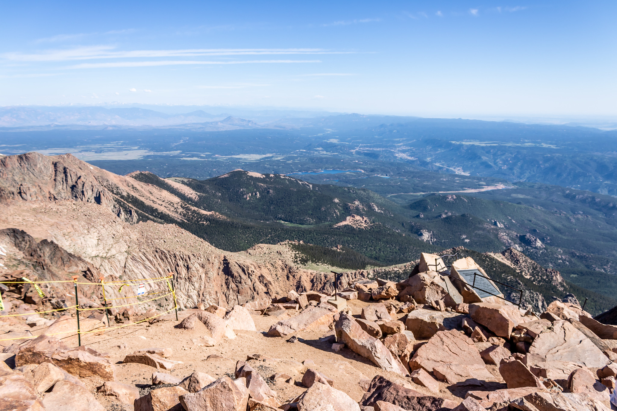 Pikes Peak on Barr Trail