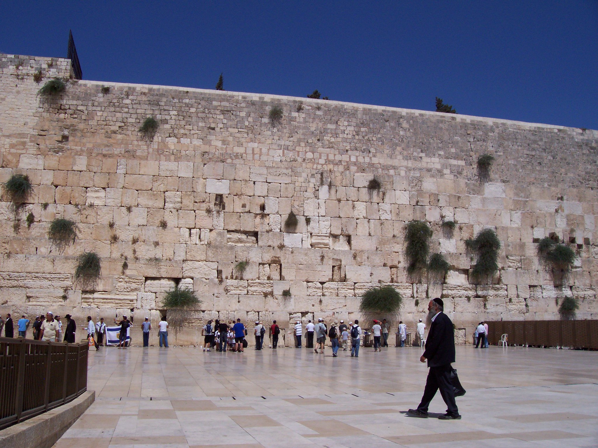 The Western Wall of the Temple Mount, Jerusalem - 2007