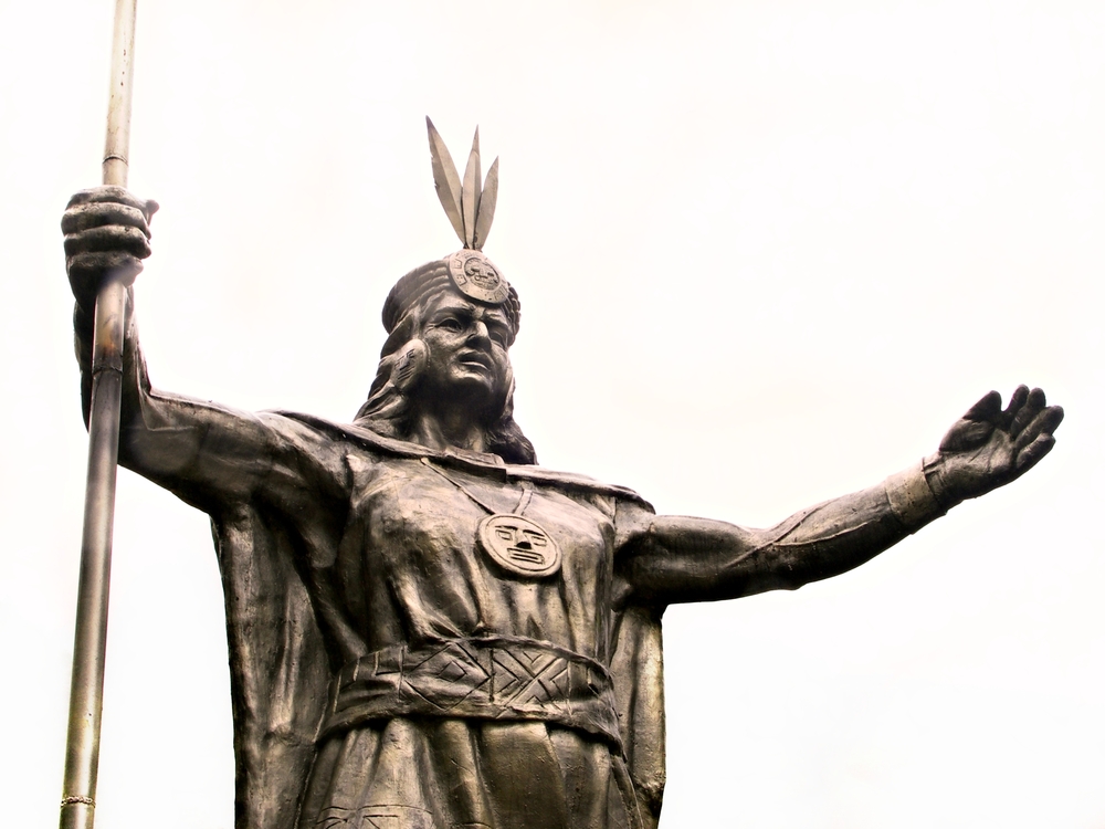 Statue of Pachacutec - Inca of Peru