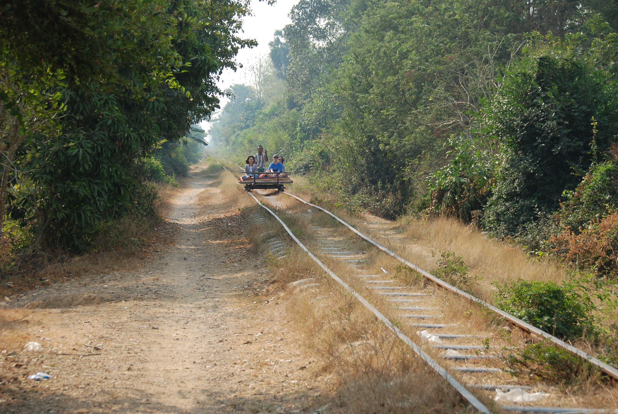 Bamboo Train on trucks - 2011